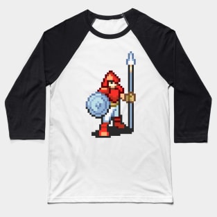 Soldier Fighting Sprite Baseball T-Shirt